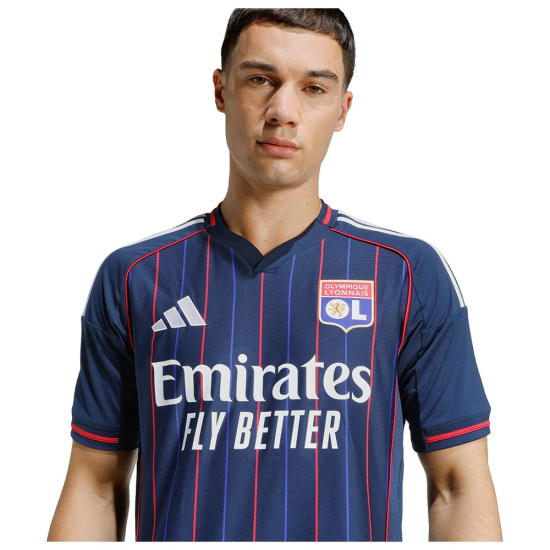 Adidas Ανδρική ποδοσφαιρική φανέλα Olympique Lyonnais 25/26 Away Jersey